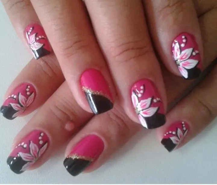 Uñas decoradas - Diseño de uñas con gel 2014 | Rincón Del Floro!