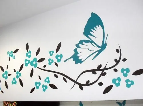 Decoracion en vinilo para paredes - Bogotá, Colombia - Otros Servicios