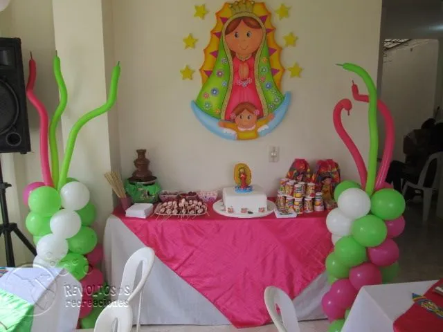 DECORACION VIRGEN DE GUADALUPE FIESTAS INFANTILES |Revoltosos ...