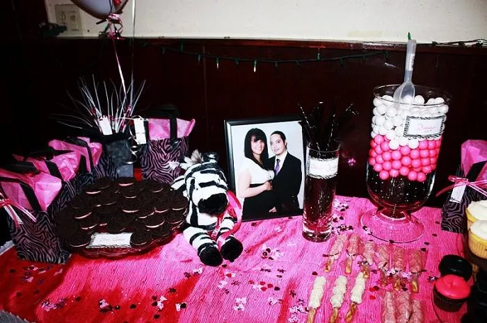 Adornos para baby shower animal print - Imagui