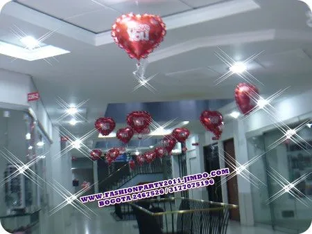 GLOBOS Y AMOR Y AMISTAD - FASHION PARTY DECORACION EN GLOBOS ...