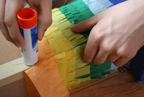 Piñata casera para cumpleaños 1 año