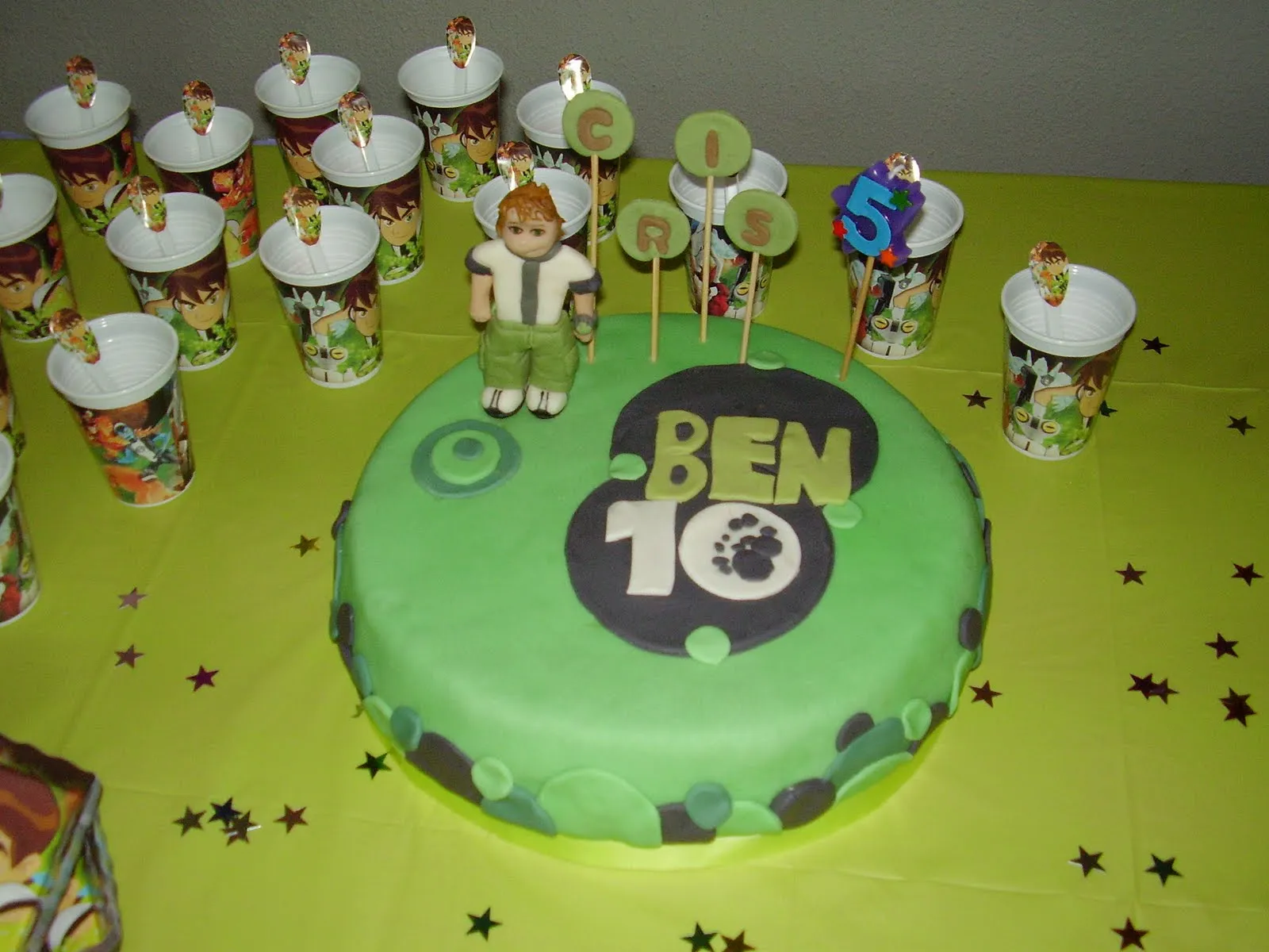 Decoración para Fiestas en Icopor ó Poliespan: Ben 10