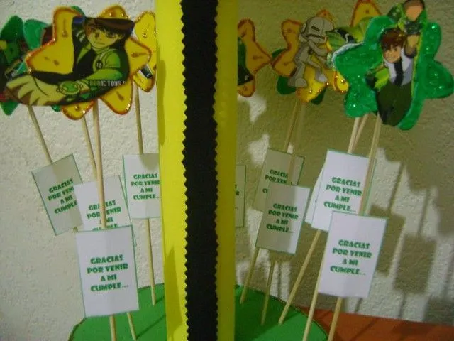 Cumpleaños de ben 10 decoraciónes - Imagui