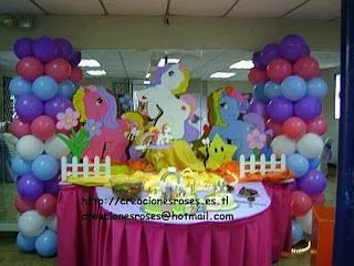 Decoraciónes para cumpleaños my little pony - Imagui