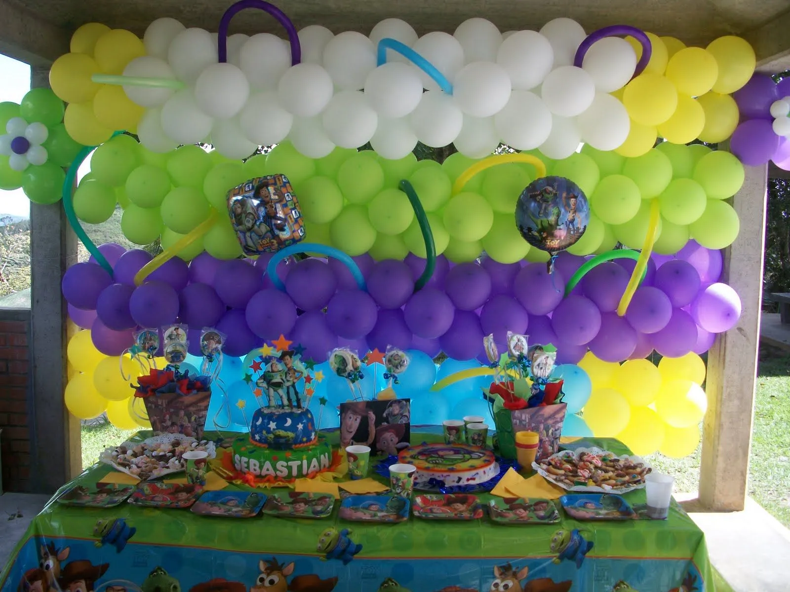 Decoraciones y Eventos MilSonrisas: Decoracion Cumpleanos Toy Story 3