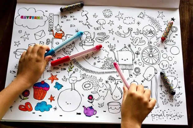 Decoraciónes para hojas de papel - Imagui