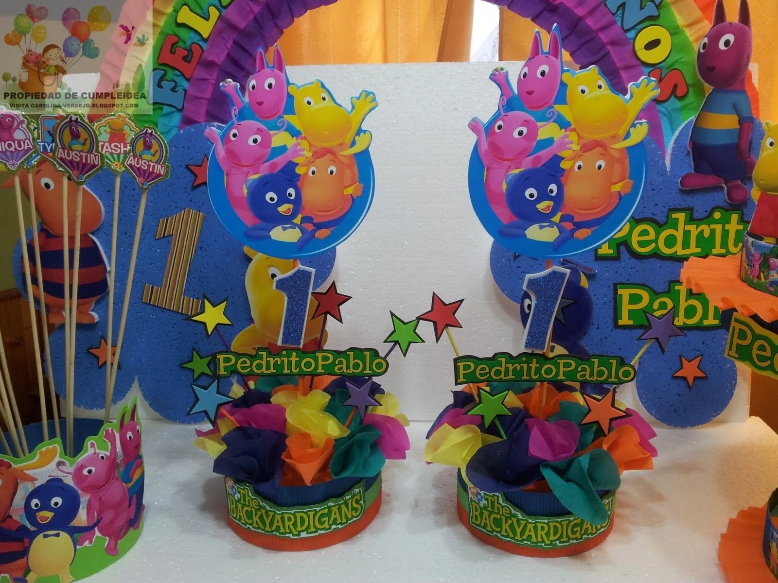 DECORACIONES INFANTILES: BACKYARDIGANS