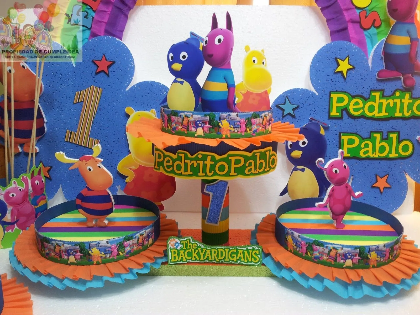 DECORACIONES INFANTILES: BACKYARDIGANS