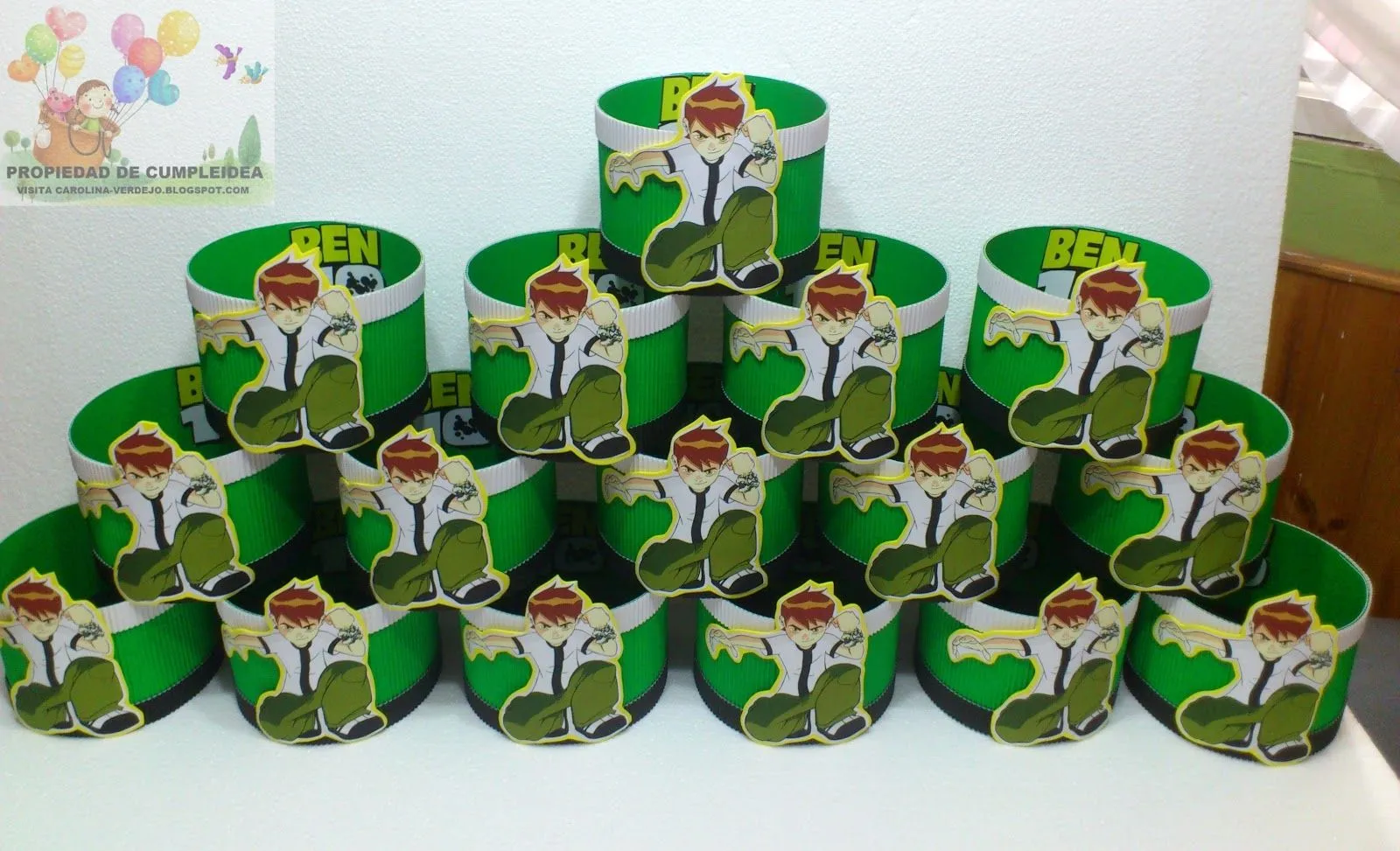 DECORACIONES INFANTILES: BEN 10