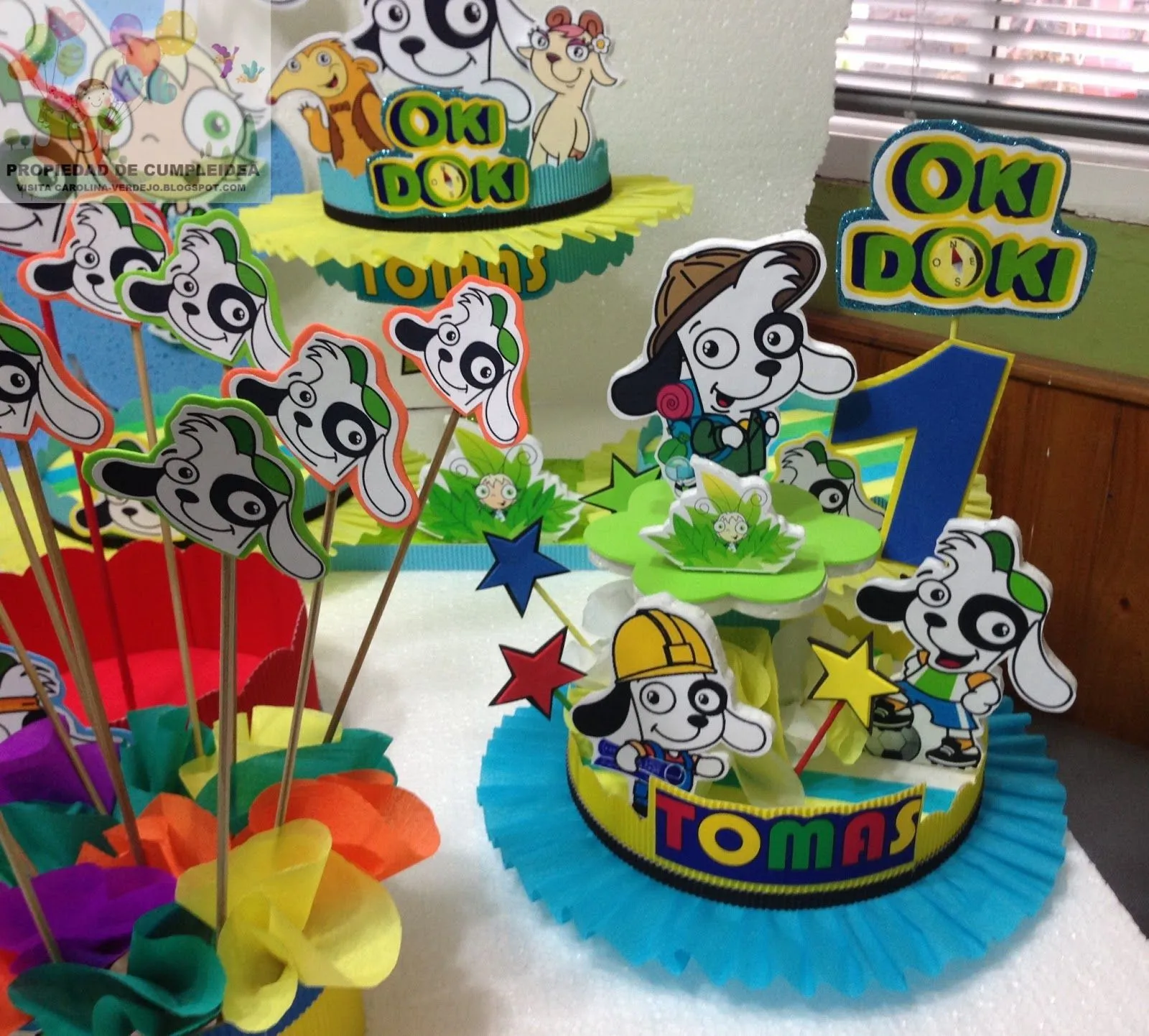 DECORACIONES INFANTILES: DOKI