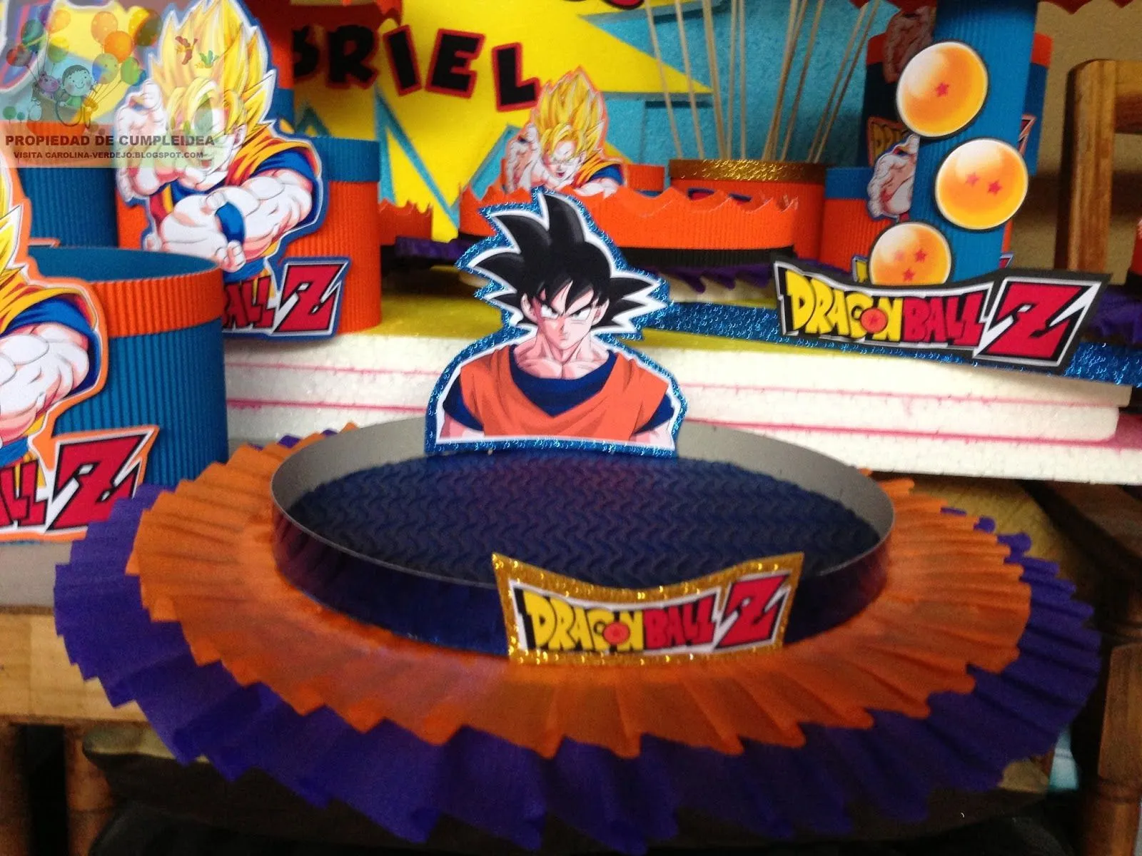 DECORACIONES INFANTILES: dragon ball z