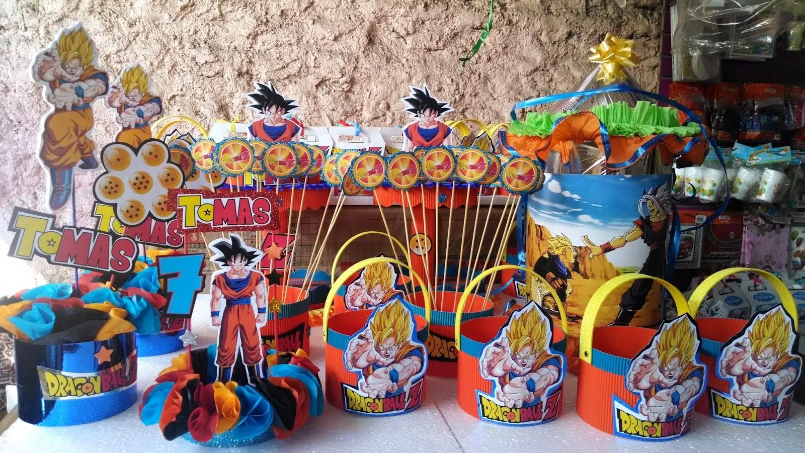 DECORACIONES INFANTILES: dragon ball z