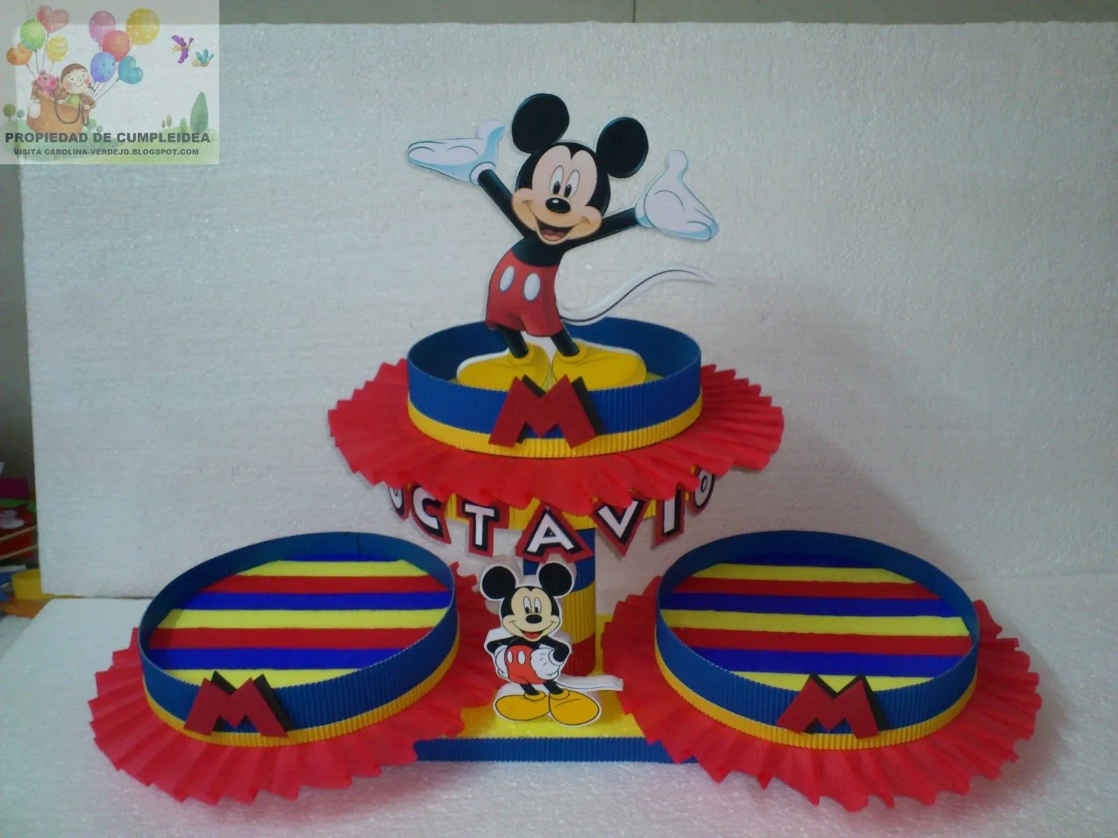 DECORACIONES INFANTILES: DULCERA MICKEY