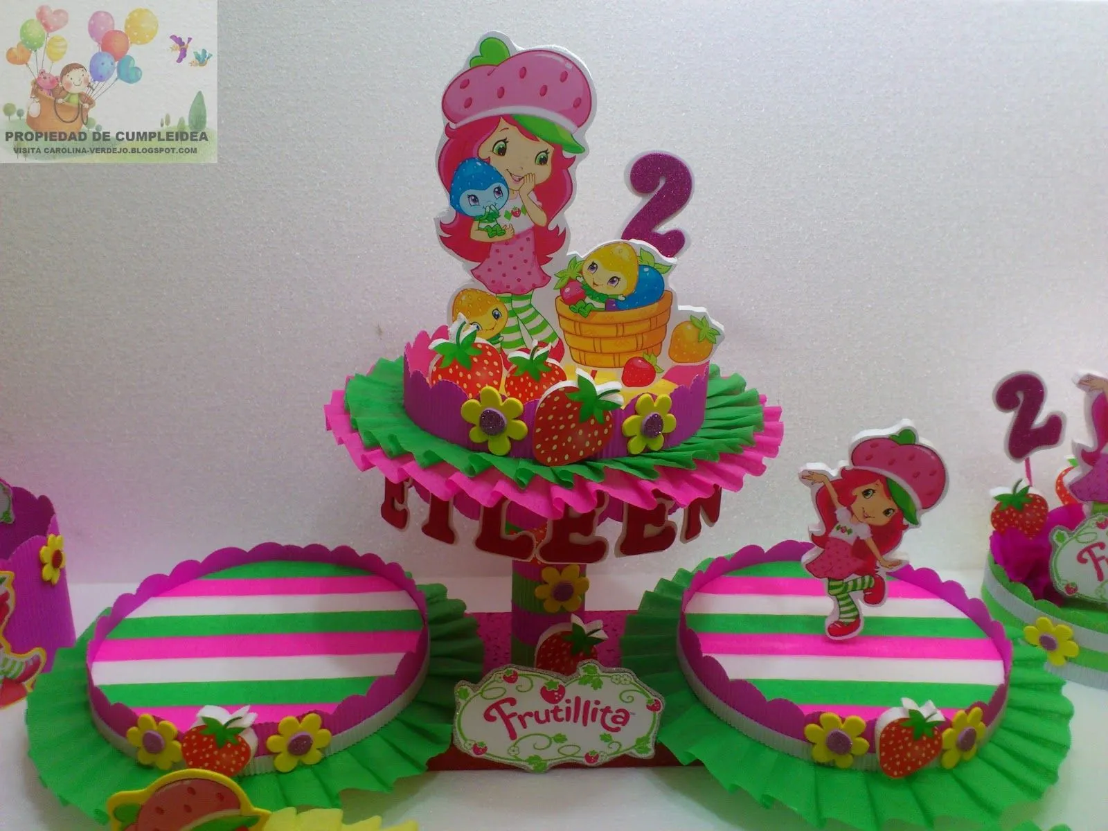 DECORACIONES INFANTILES: FRUTILLITA AVENTURAS EN TUTI FRUTI DECORACIONES INFANTILES: FRUTILLITA AVENTURAS EN TUTI FRUTI