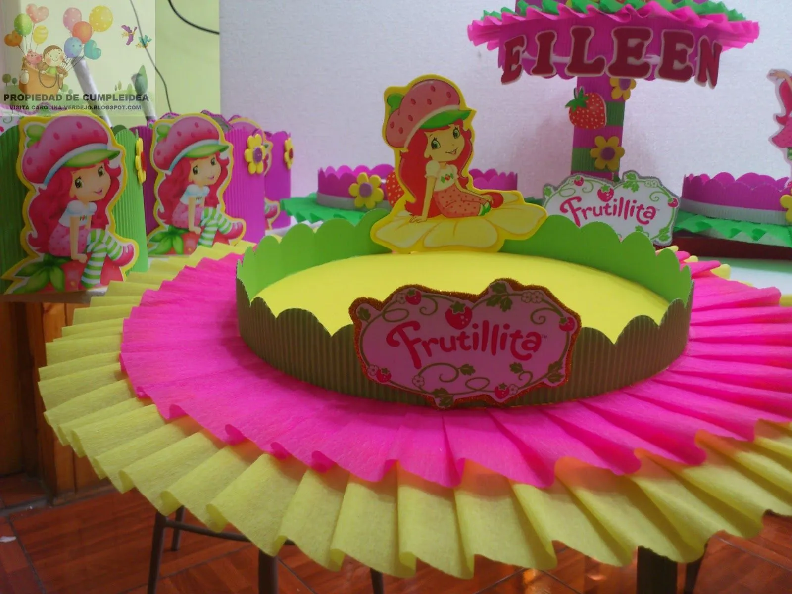 DECORACIONES INFANTILES: FRUTILLITA AVENTURAS EN TUTI FRUTI DECORACIONES INFANTILES: FRUTILLITA AVENTURAS EN TUTI FRUTI