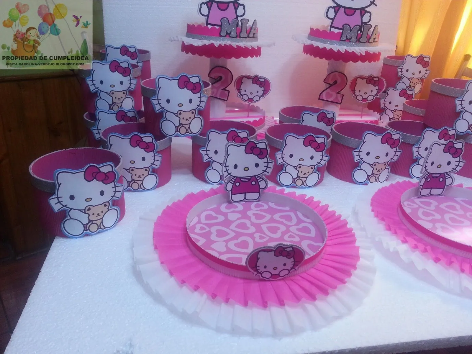 DECORACIONES INFANTILES: HELLO KITTY