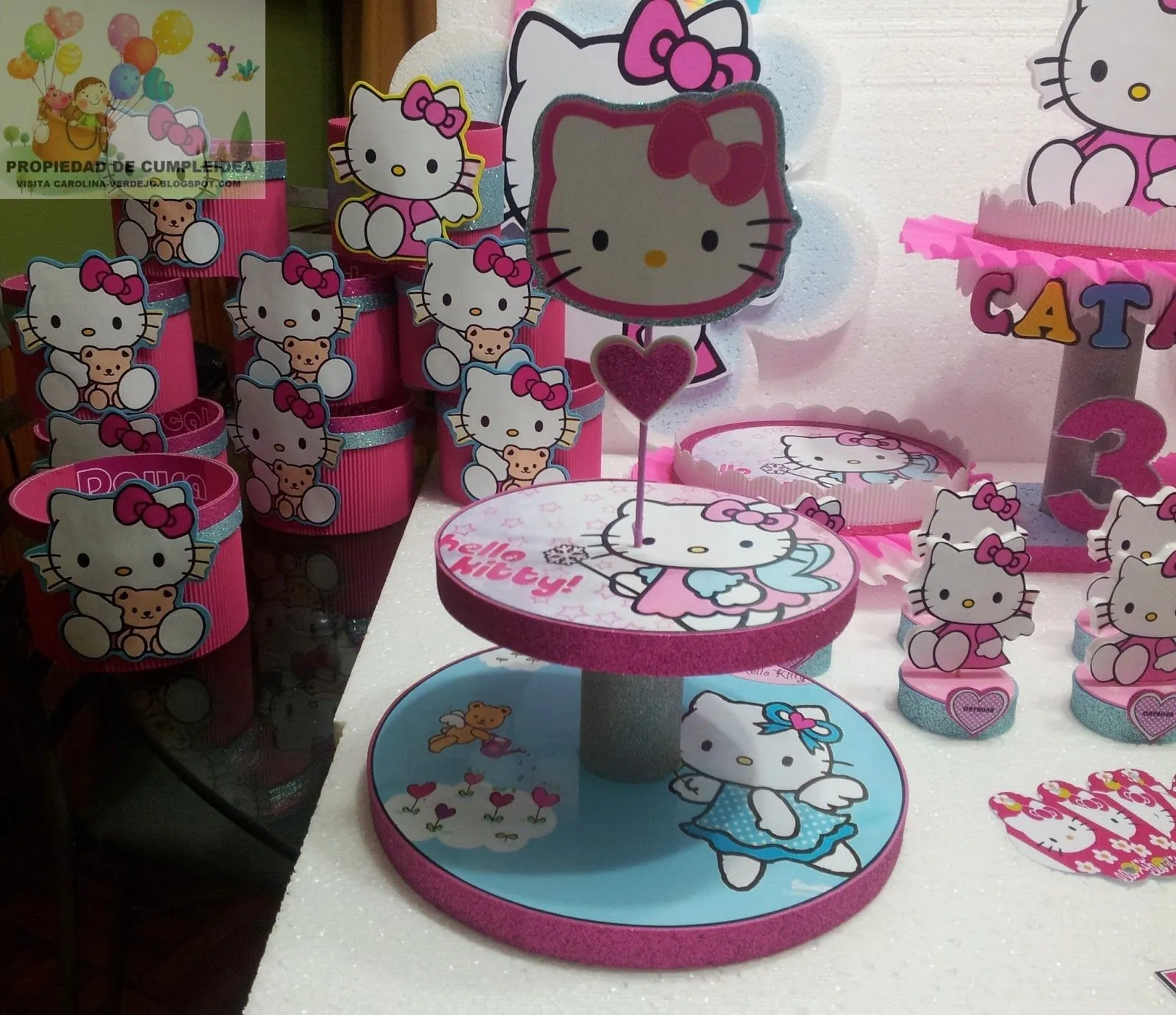 DECORACIONES INFANTILES: HELLO KITTY PACK
