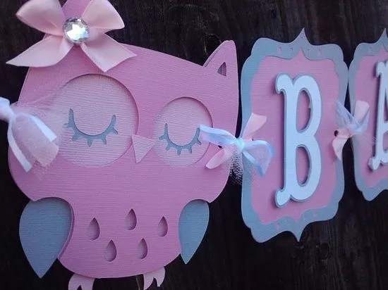 Baby shower búhos niňa - Imagui