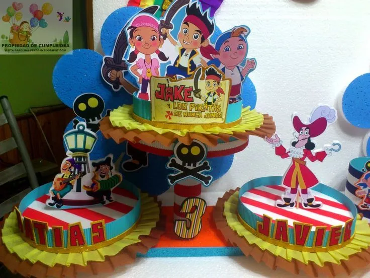 DECORACIONES INFANTILES: JAKE Y LOS PIRATAS DE NUNCA JAMAS ...