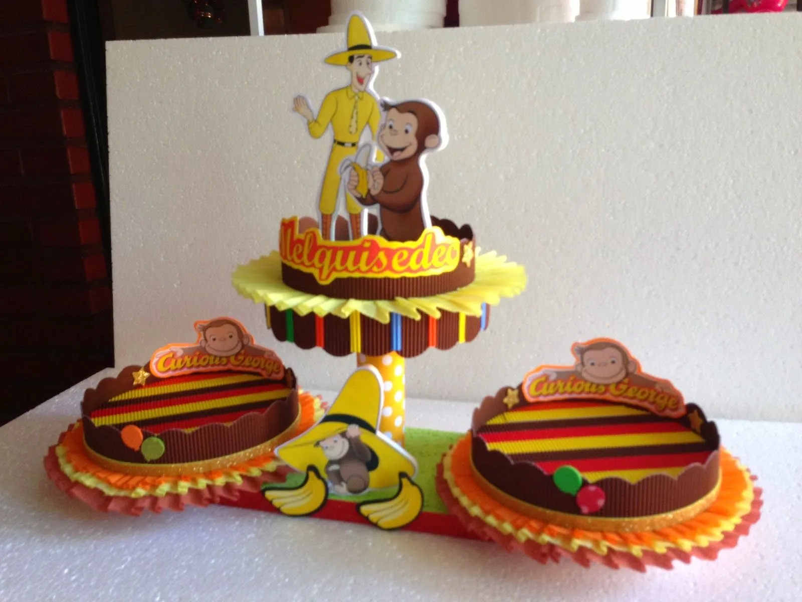 DECORACIONES INFANTILES: jorge el curioso