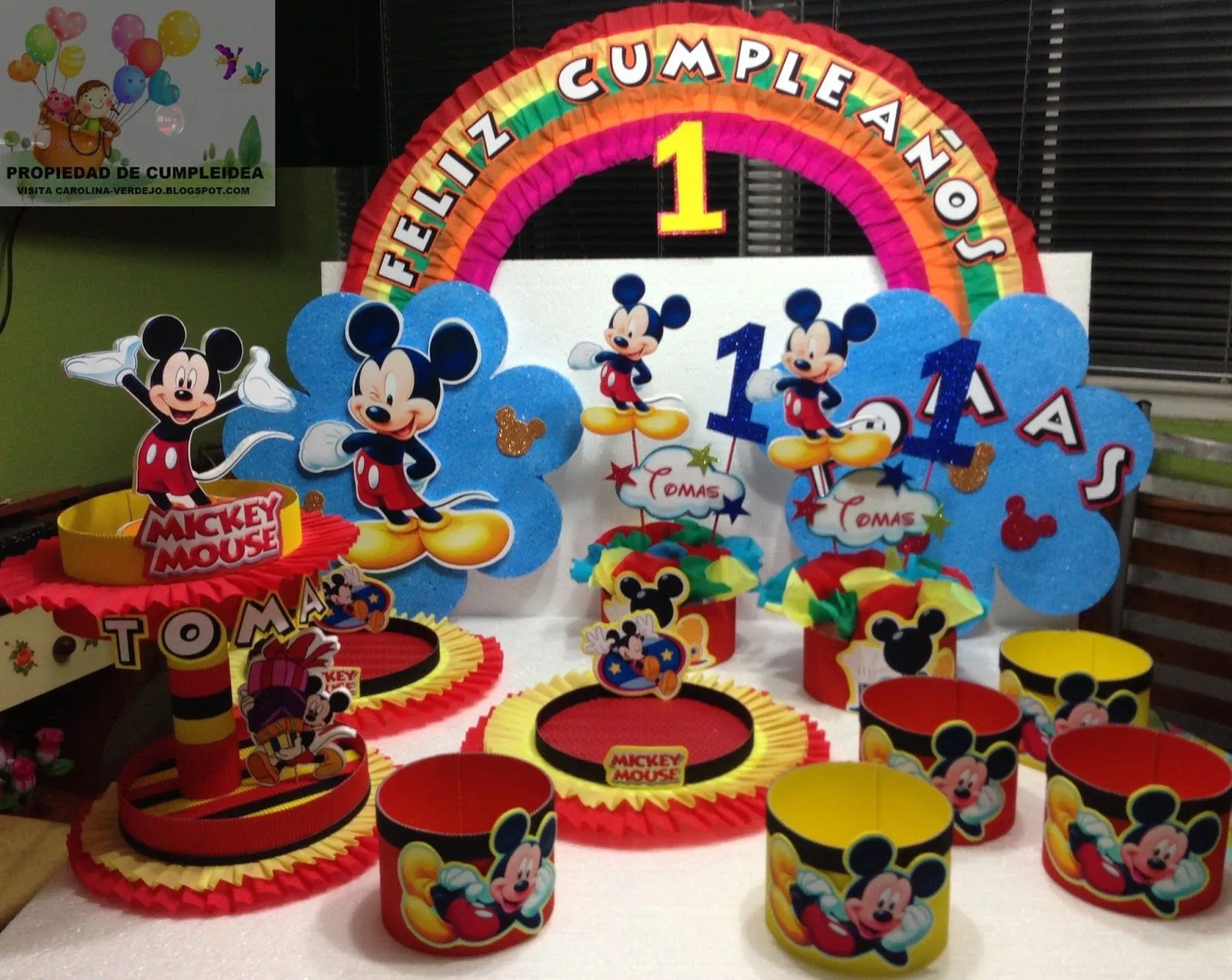 DECORACIONES INFANTILES: mickey mouse DECORACIONES INFANTILES: mickey mouse