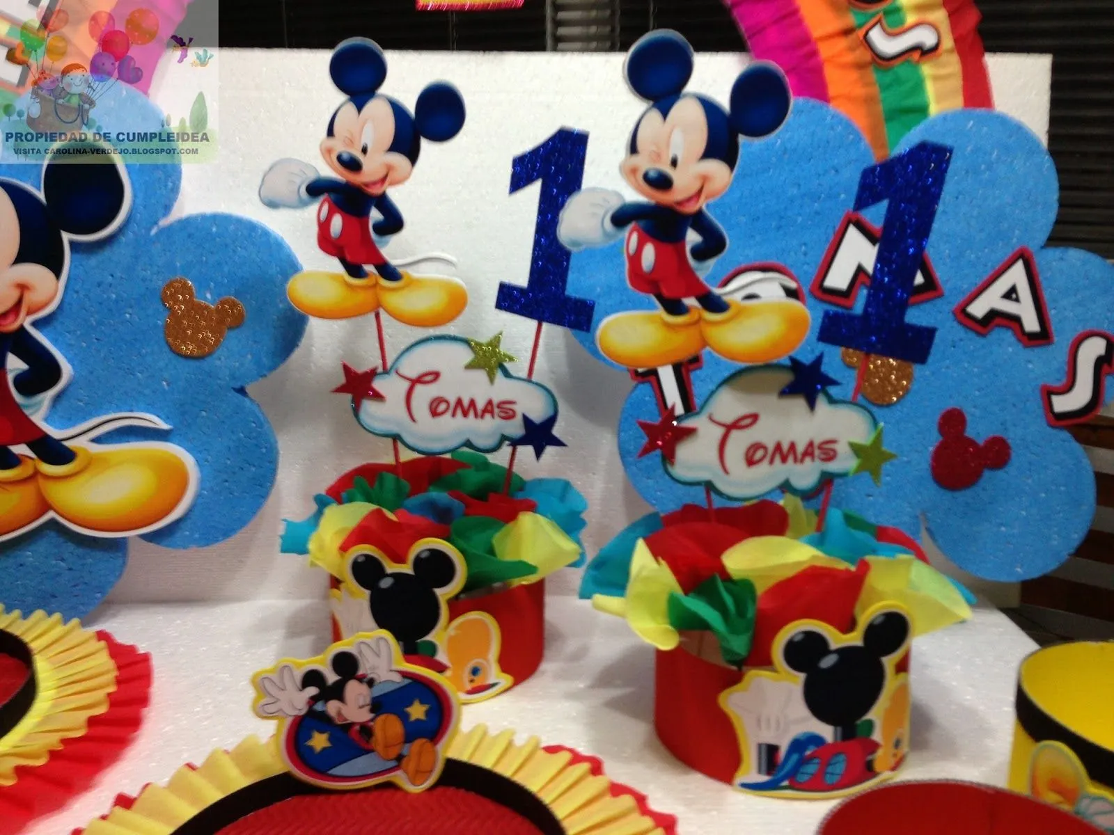 DECORACIONES INFANTILES: mickey mouse DECORACIONES INFANTILES: mickey mouse