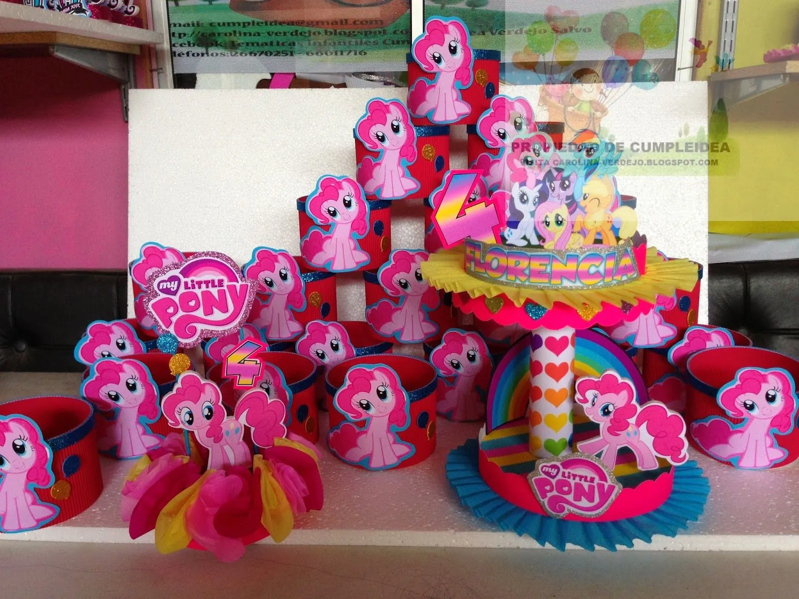 DECORACIONES INFANTILES: my little pony