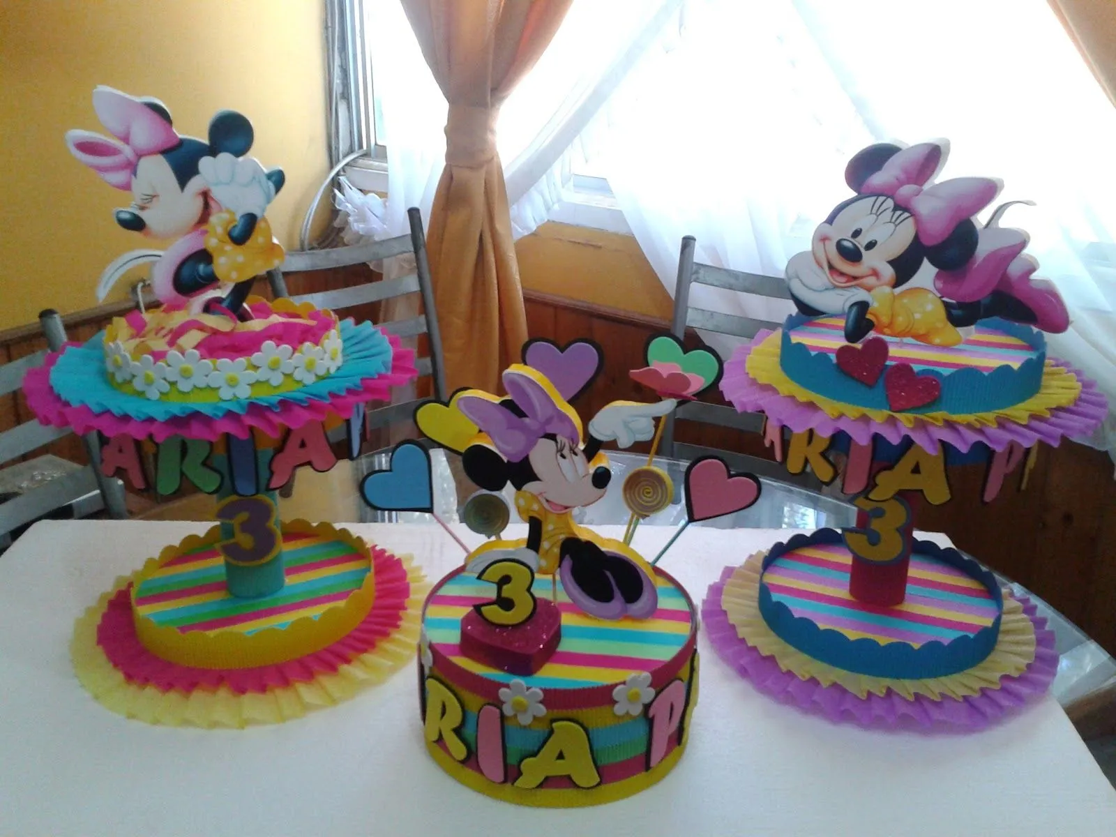 DECORACIONES INFANTILES: PACK MINNIE COQUETA