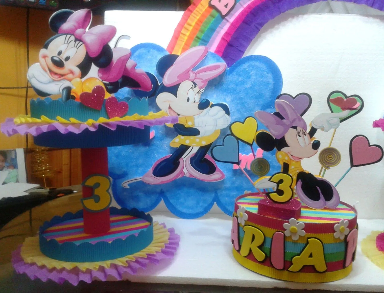 DECORACIONES INFANTILES: PACK MINNIE COQUETA