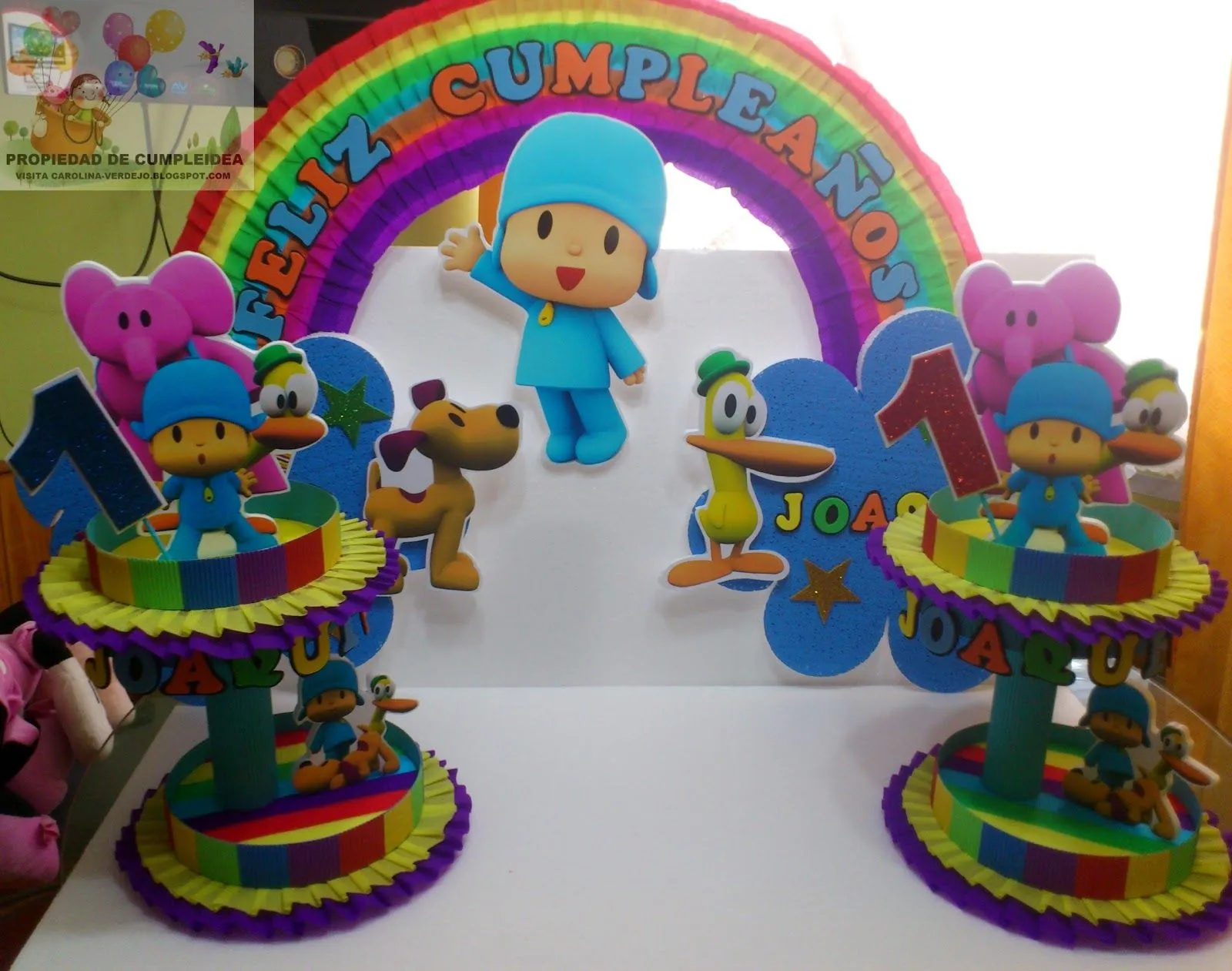 DECORACIONES INFANTILES: PACK POCOYO