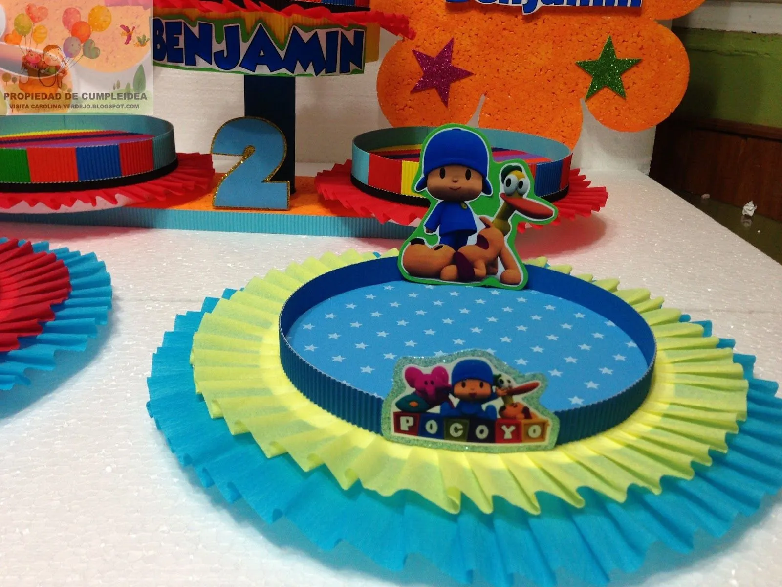 DECORACIONES INFANTILES: pocoyo
