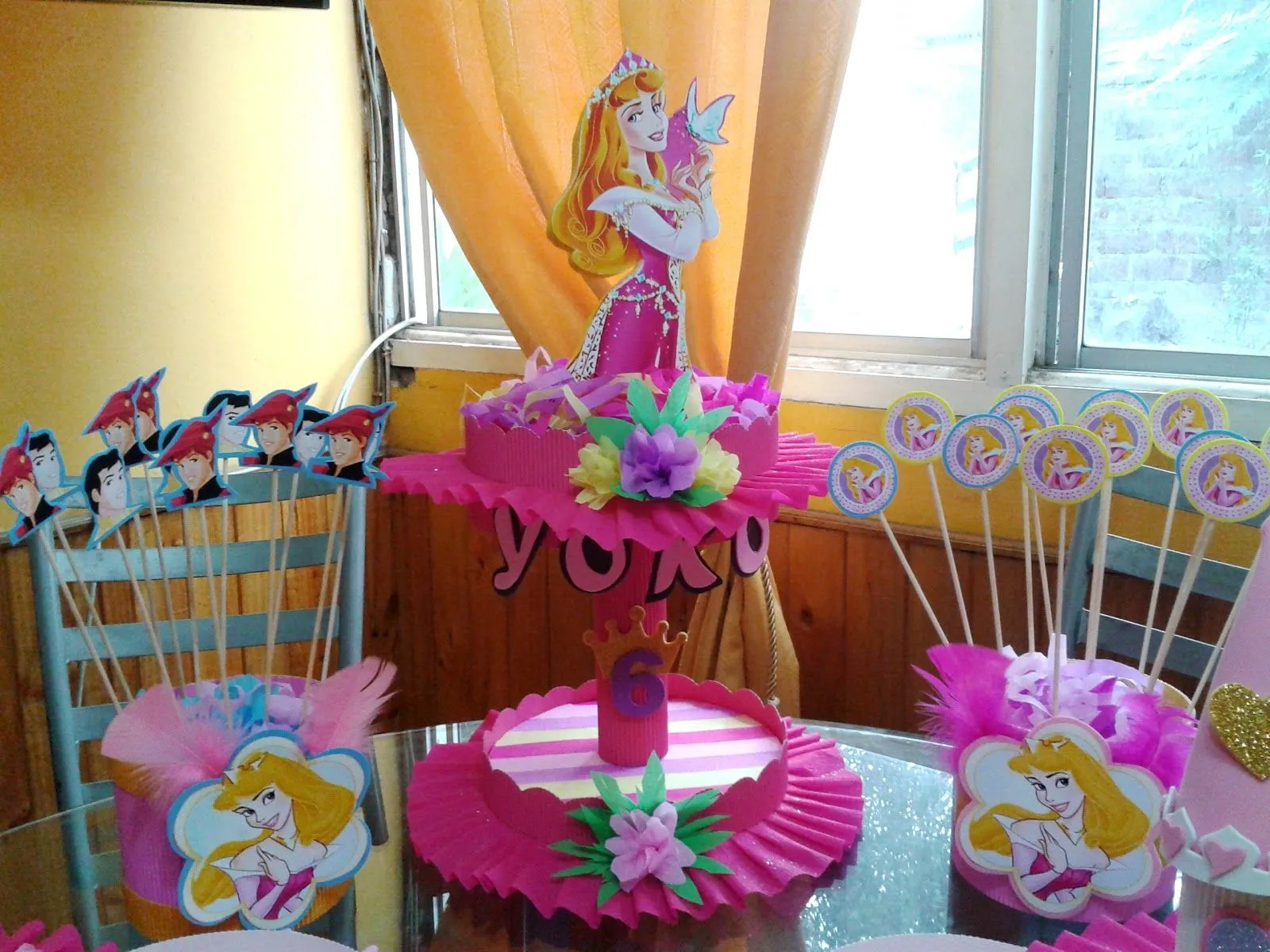 DECORACIONES INFANTILES: PRINCESA AURORA