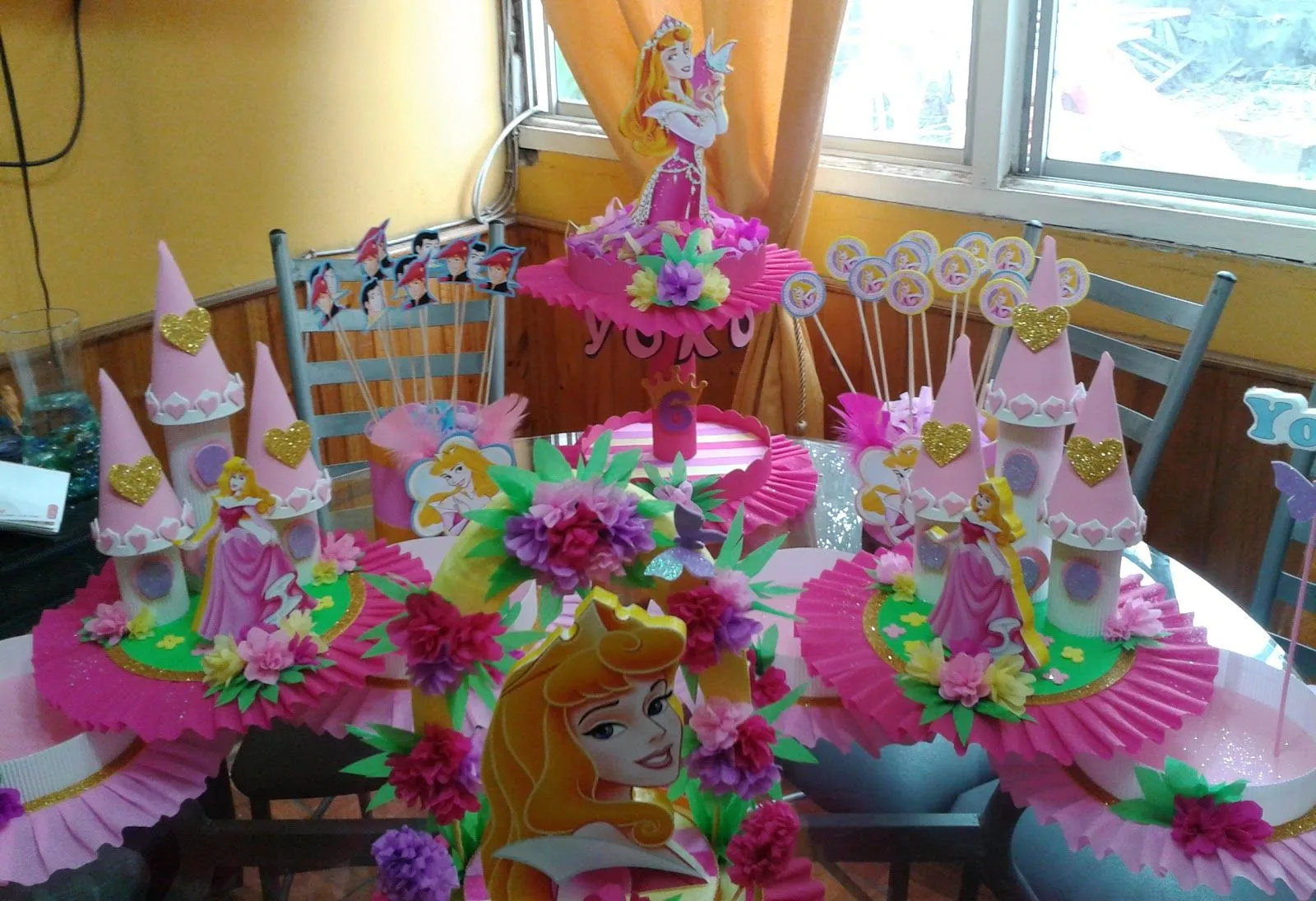 DECORACIONES INFANTILES: PRINCESA AURORA
