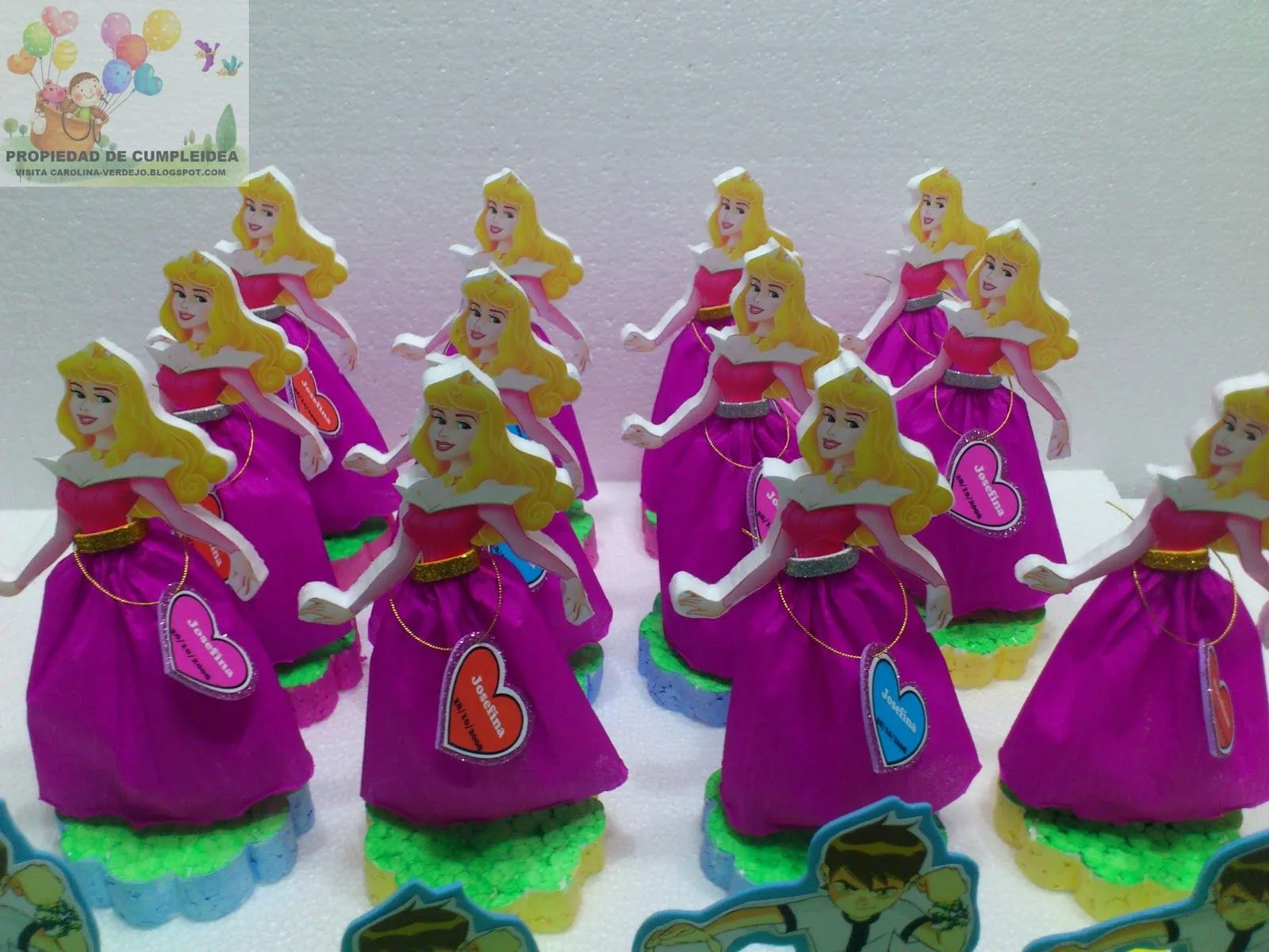 DECORACIONES INFANTILES: RECUERDITOS PRINCESA AURORA CREPE DECORACIONES INFANTILES: RECUERDITOS PRINCESA AURORA CREPE