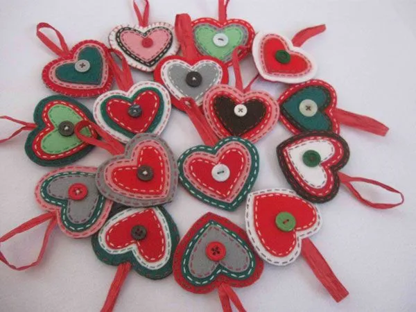 Decoraciones de Navidad con fieltro en MuzMuz - Moda infantil y ... Decoraciones de Navidad con fieltro en MuzMuz - Moda infantil y ...