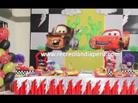DECORACIONES RECREOLANDIA TE TRAE A CARS, UNA AVENTURA SOBRE ... DECORACIONES RECREOLANDIA TE TRAE A CARS, UNA AVENTURA SOBRE ...