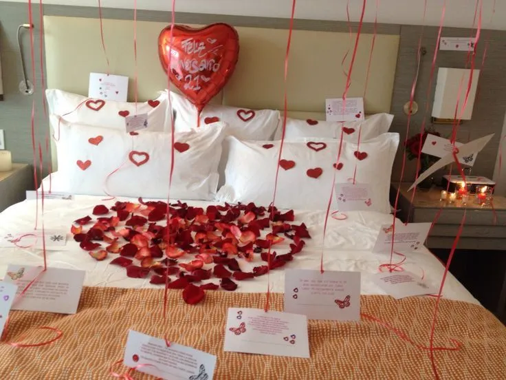 Decoraciones romántica para habitaciones y noches de bodas ... Decoraciones romántica para habitaciones y noches de bodas ...