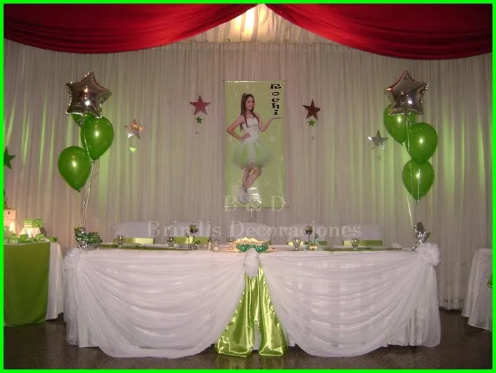 DECORACIONES CON TELAS Y GLOBOS: DECORACIONES CON TELAS Y GLOBOS.