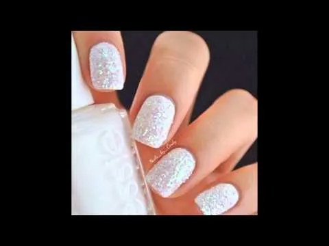 Decoraciones de Uñas Blancas 2015 - YouTube Decoraciones de Uñas Blancas 2015 - YouTube