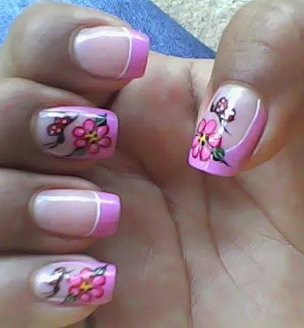 Decoraciónes faciles para uñas - Imagui