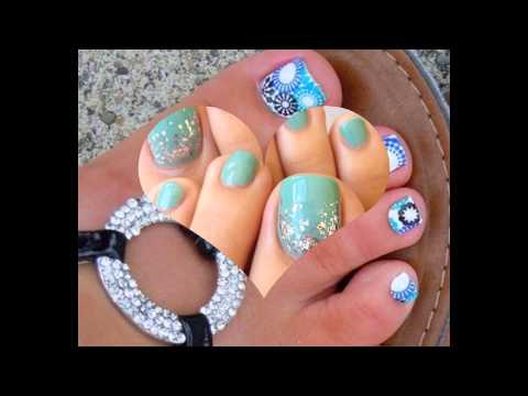 Decoraciones de Uñas de Pies 2015 ❤ - YouTube