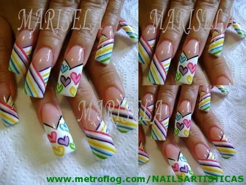 Unas Decoradas Con Esmalte Estilo Sinaloa Otros Mxico Hawaii ... Unas Decoradas Con Esmalte Estilo Sinaloa Otros Mxico Hawaii ...