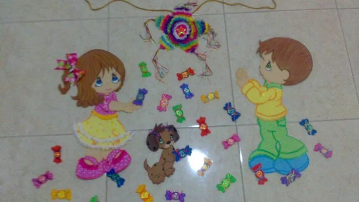 Decorado para aulas infantiles (las vocales) | Manualidades ...