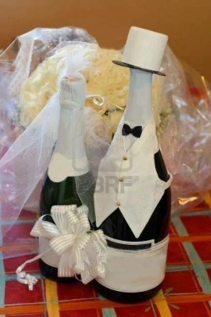 Decorado para botellas de vino - Manualidades - Foro Bodas.net Decorado para botellas de vino - Manualidades - Foro Bodas.net