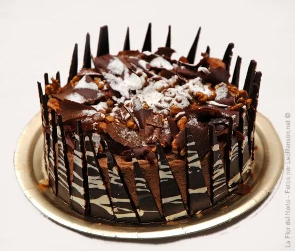 Decorado de tortas con chocolate - Imagui