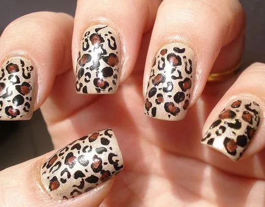 Decorado de uñas Animal Print con imágenes. | Imagenes ... Decorado de uñas Animal Print con imágenes. | Imagenes ...