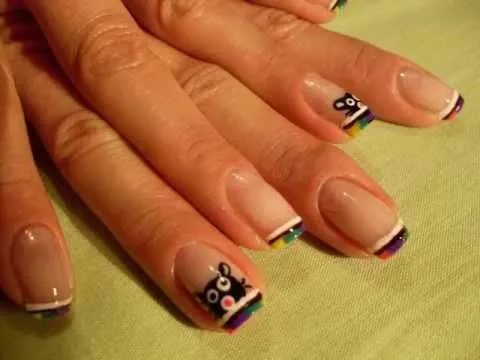 DECORADO UÑAS GATITOS - Uñas de gatos - YouTube