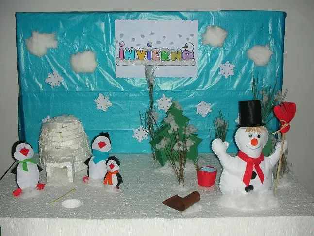 Decoramos nuestra clase con motivos de invierno Decoramos nuestra clase con motivos de invierno