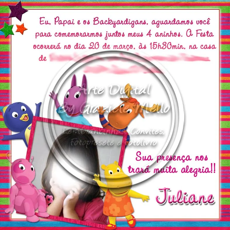 Decorando com Arte - Lembrancinhas Personalizadas: Convites ... Decorando com Arte - Lembrancinhas Personalizadas: Convites ...
